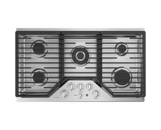 Table de cuisson encastrée à gaz de 36 po GE Profile - PGP9036SLSS