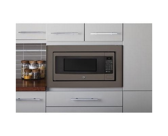 Four à micro-ondes de comptoir de 24 po, 1,1 Pi cu. avec 10 niveaux de puissance GE Profile - PEM10SLFC