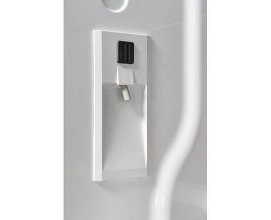 Réfrigérateur trois portes avec porte à deux battants de 30 po, 20,8 Pi cu. avec technologie APF GE Profile - PNE21NGLKWW