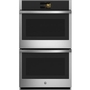 Four mural encastré double de 30 po, 10 Pi cu. avec convection GE Profile - PTD7000SNSS
