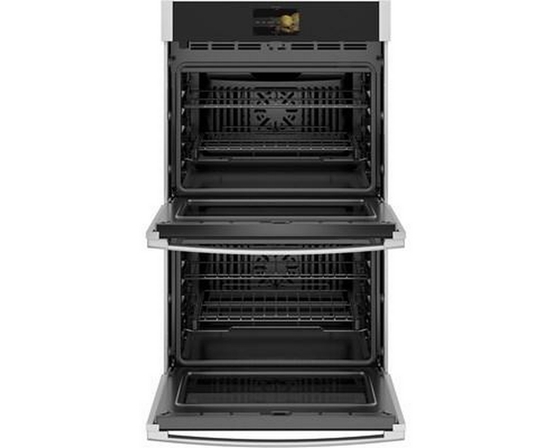 Four mural encastré double de 30 po, 10 Pi cu. avec convection GE Profile - PTD7000SNSS
