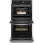 Four mural encastré double de 30 po, 10 Pi cu. avec convection GE Profile - PTD7000SNSS