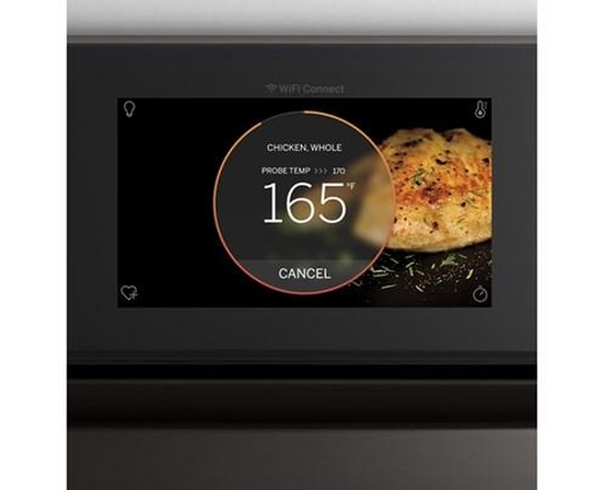 Four mural encastré double de 30 po, 10 Pi cu. avec convection GE Profile - PTD7000SNSS