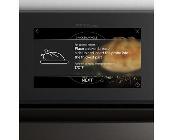 Four mural encastré double de 30 po, 10 Pi cu. avec convection GE Profile - PTD7000SNSS
