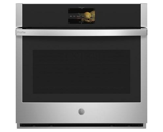 Four mural encastré simple de 30 po, 5 Pi cu. avec convection GE Profile - PTS7000SNSS