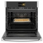Four mural encastré de 30 po, 5 Pi cu. avec convection GE Profile - PTS9000SNSS