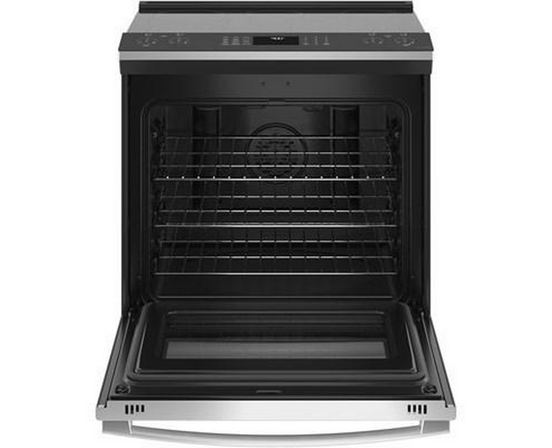 Cuisinière électrique encastrée de 30 po. avec technologie de la friture à l'air GE Profile - PSS93YPFS