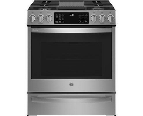Cuisinière encastrable à gaz de 30 po avec Wi-Fi GE Profile - PCGS930YPFS