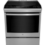 Cuisinière encastrable électrique induction de 30 po. avec technology convection européenne véritable GE Profile - PCHS920YMFS