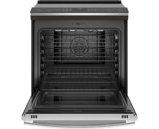 Cuisinière encastrable électrique induction de 30 po. avec technology convection européenne véritable GE Profile - PCHS920YMFS