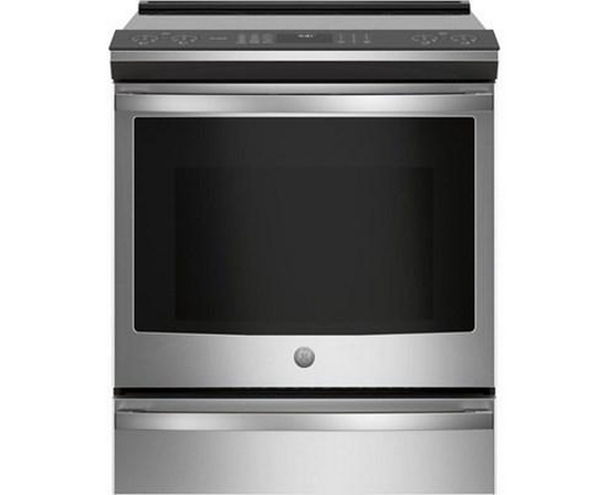 Cuisinière encastrable électrique induction de 30 po. avec technology convection européenne véritable GE Profile - PCHS920YMFS