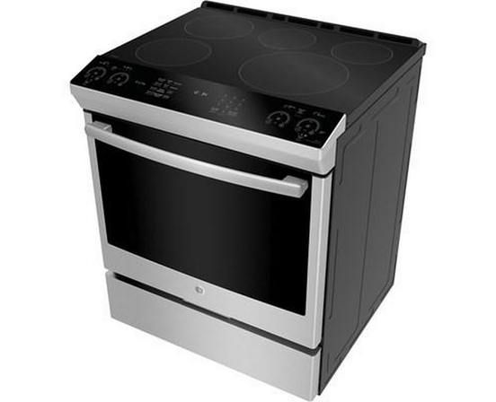 Cuisinière encastrable électrique induction de 30 po. avec technology convection européenne véritable GE Profile - PCHS920YMFS