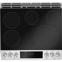Cuisinière encastrable électrique de 30 po. avec technology convection européenne véritable GE Profile - PCS940YMFS