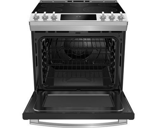 Cuisinière encastrable électrique de 30 po. avec technology convection européenne véritable GE Profile - PCS940YMFS