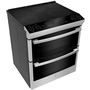 Cuisinière encastrable électrique de 30 po. avec technologie convection européenne véritable GE Profile - PCS980YMFS