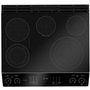 Cuisinière encastrable électrique de 30 po. avec technologie convection européenne véritable GE Profile - PCS980YMFS