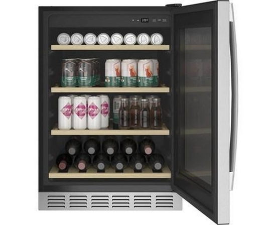 Centre de breuvage amovible de 5.1 Pi cu. avec contrôles de température numérique GE Profile - PVS06BSPSS