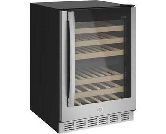 Refroidisseur à vin de 44 bouteilles avec zone double GE Profile - PWS06DSPSS