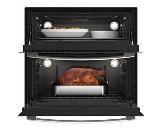 Four mural encastré de 30 po avec convection Twin Flex GE Profile - PTS9200SNSS