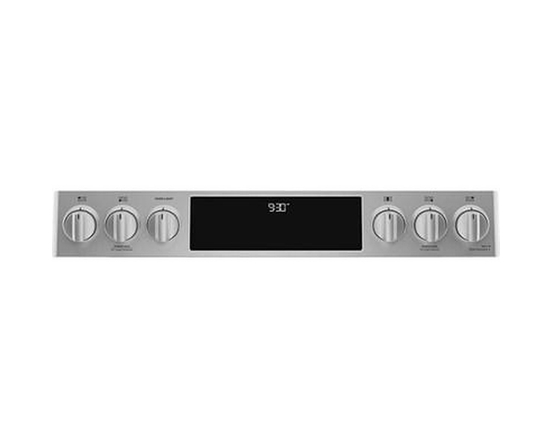 Cuisinière encastrable à biénergie de 30 po. avec technologie de la friture à l'air sans préchauffage GE Profile - PC2S930YPFS