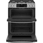 Cuisinière à gaz encastrée à four double de 30 po avec WiFi GE Profile - PCGS960YPFS