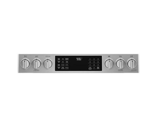 Cuisinière à gaz encastrée à four double de 30 po avec WiFi GE Profile - PCGS960YPFS