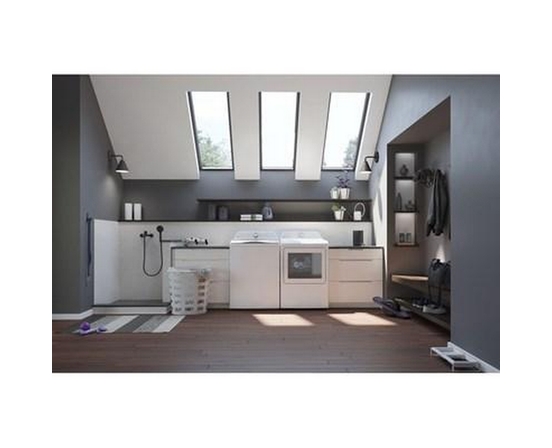 Laveuse à chargement vertical avec FlexDispense™ GE Profile - PTW600BSRWS