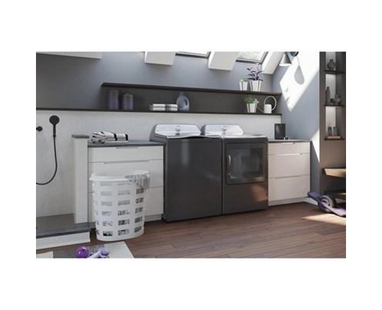 Laveuse à chargement vertical de 5,8 Pi cu.. avec FlexDispense™ GE Profile - PTW600BPRDG