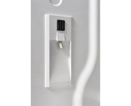 Réfrigérateur trois portes avec porte à deux battants de 30 po, 20,8 Pi cu.. avec distributeur d'eau interne GE Profile - PNE21NYRKFS