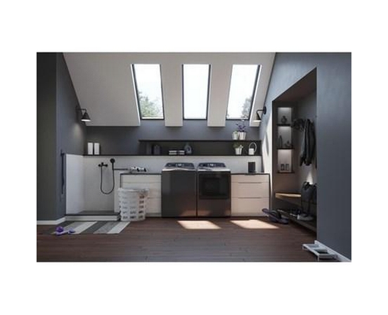 Laveuse à chargement vertical avec  FlexDispense™ GE Profile - PTW700BPTDG