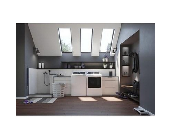 Laveuse à chargement vertical de 6,2 Pi cu.. avec  FlexDispense™ GE Profile - PTW705BSTWS