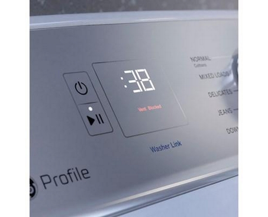 Sécheuse électrique de 7.4 Pi cu.. avec Wi-Fi GE Profile - PTD60EBMRWS