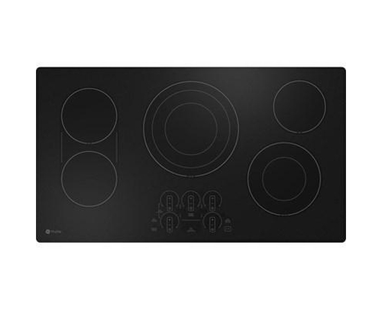 Table de cuisson encastrée électrique de 36 po avec Wi-Fi GE Profile - PEP7036DTBB