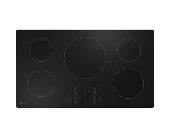 Table de cuisson encastrée à induction de 36 po avec Wi-Fi GE Profile - PHP7036DTBB
