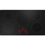 Table de cuisson encastrée à induction de 36 po avec Wi-Fi GE Profile - PHP7036DTBB