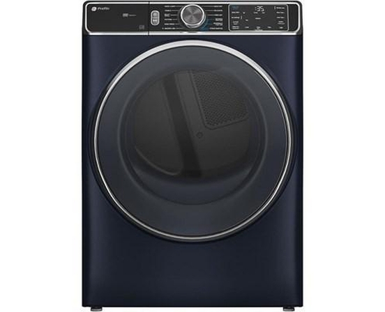 Sécheuse électrique à chargement frontal de 7,8 Pi cu.. avec cycle vapeur et désinfection GE Profile - PFD87ESMVRS