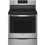 Cuisinière autoportante électrique de 30 po avec technologie convection véritable GE Profile - PCB900YVFS