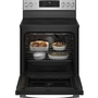 Cuisinière autoportante électrique de 30 po avec technologie convection véritable GE Profile - PCB900YVFS