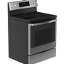 Cuisinière autoportante électrique de 30 po avec technologie convection véritable GE Profile - PCB900YVFS