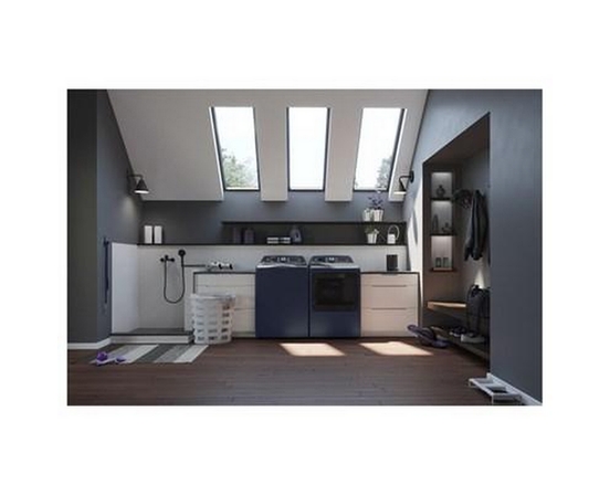 Laveuse à chargement vertical de 6,2 Pi cu.. avec technologie Smarter Wash et Adaptive SmartDispense GE Profile - PTW800BPWRS
