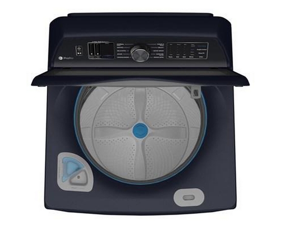 Laveuse à chargement vertical de 6,2 Pi cu.. avec technologie Smarter Wash et Adaptive SmartDispense GE Profile - PTW800BPWRS