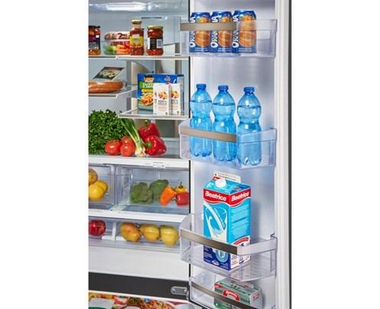 Réfrigérateur trois portes avec porte à deux battants de 33 po, 17,5 Pi cu. avec technologie FrosGuard™ GE Profile - PYE18HYRCFS