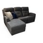 Sofa lounger motorisé Elran