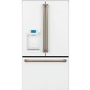 Réfrigérateur trois portes avec porte à deux battants à profondeur de comptoir de 36 po, 22,2 Pi cu. avec distributeur d'eau chaude Café - CYE22TP4MW2