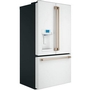 Réfrigérateur trois portes avec porte à deux battants à profondeur de comptoir de 36 po, 22,2 Pi cu. avec distributeur d'eau chaude Café - CYE22TP4MW2