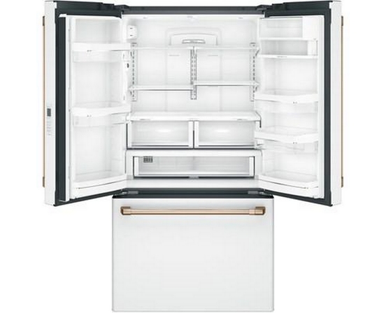 Réfrigérateur trois portes avec porte à deux battants à profondeur de comptoir de 36 po, 23,1 Pi cu. avec connection WiFi Café - CWE23SP4MW2