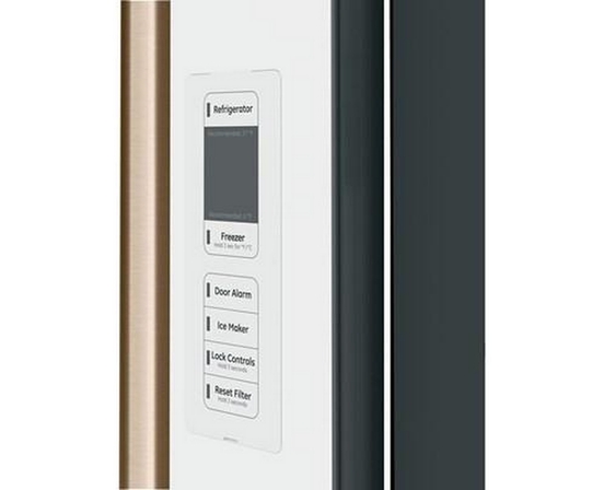 Réfrigérateur trois portes avec porte à deux battants à profondeur de comptoir de 36 po, 23,1 Pi cu. avec connection WiFi Café - CWE23SP4MW2