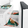 Réfrigérateur trois portes avec porte à deux battants à profondeur de comptoir de 36 po, 23,1 Pi cu. avec connection WiFi Café - CWE23SP4MW2