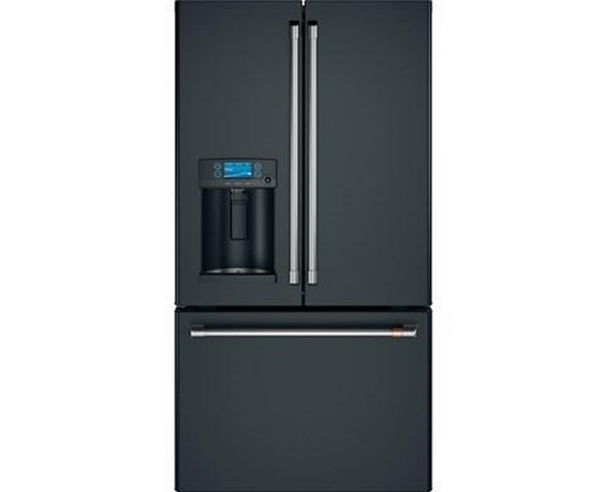 Réfrigérateur trois portes avec porte à deux battants à profondeur de comptoir de 36 po, 22,2 Pi cu. avec distributeur d'eau chaude Café - CYE22TP3MD1
