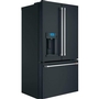 Réfrigérateur trois portes avec porte à deux battants à profondeur de comptoir de 36 po, 22,2 Pi cu. avec distributeur d'eau chaude Café - CYE22TP3MD1
